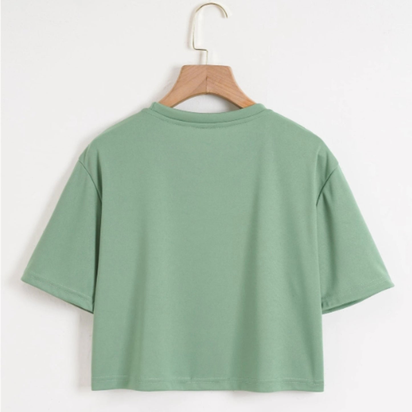 BASIC CROPPED T-SHIRT