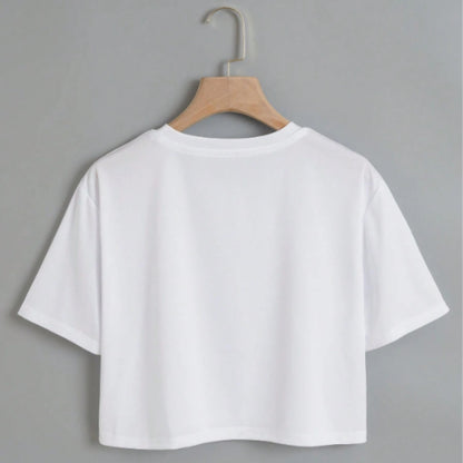 BASIC CROPPED T-SHIRT