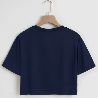 PANEL CROPPED TEE