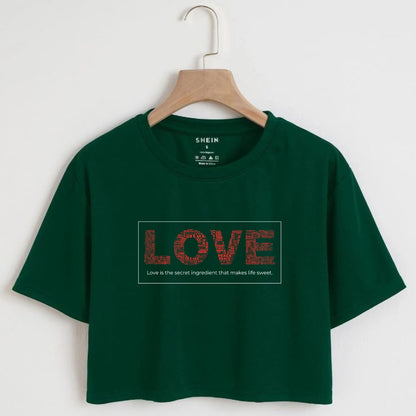ETERNAL CROPPED TEE