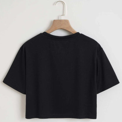 BASIC CROPPED TEE