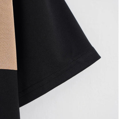 PANEL CROPPED TEE